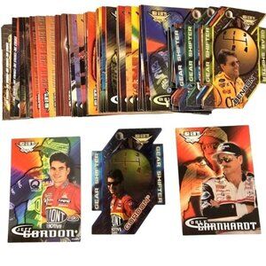 NASCAR Trading Card Lot 85 Cards High Gear '99 Wheels 1999 Base Inserts Gordon